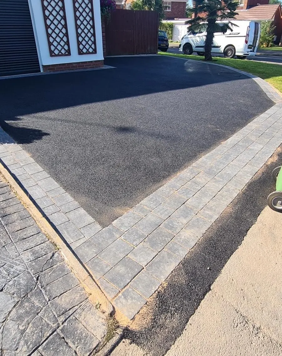 Tarmac driveway installed by Marshall Driveways Ltd in Cannock